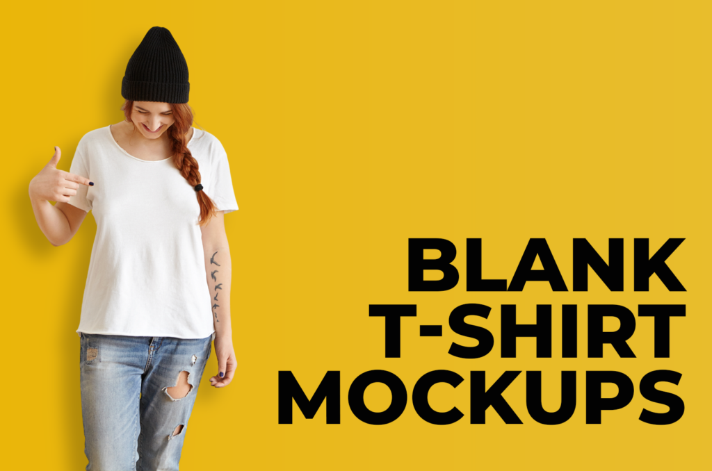 blank t shirt mockups