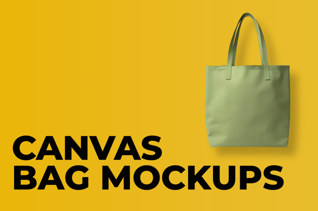 canvas bag mockups