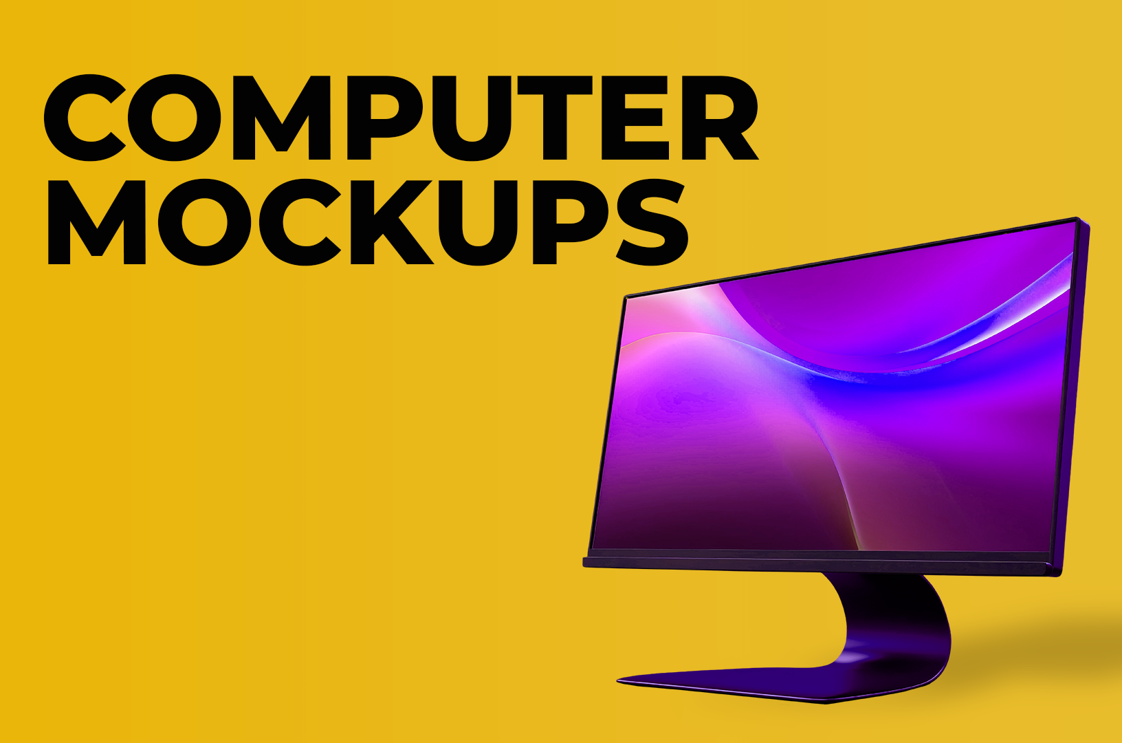 computer mockups