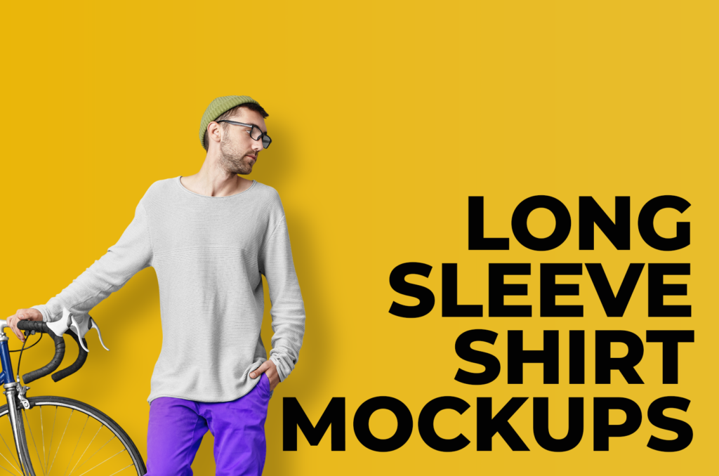 long sleeve shirt mockups